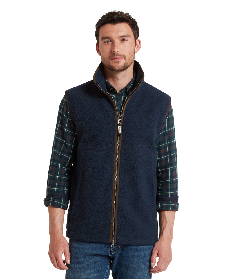 An image of the Schoffel Oakham Retro Fleece Gilet