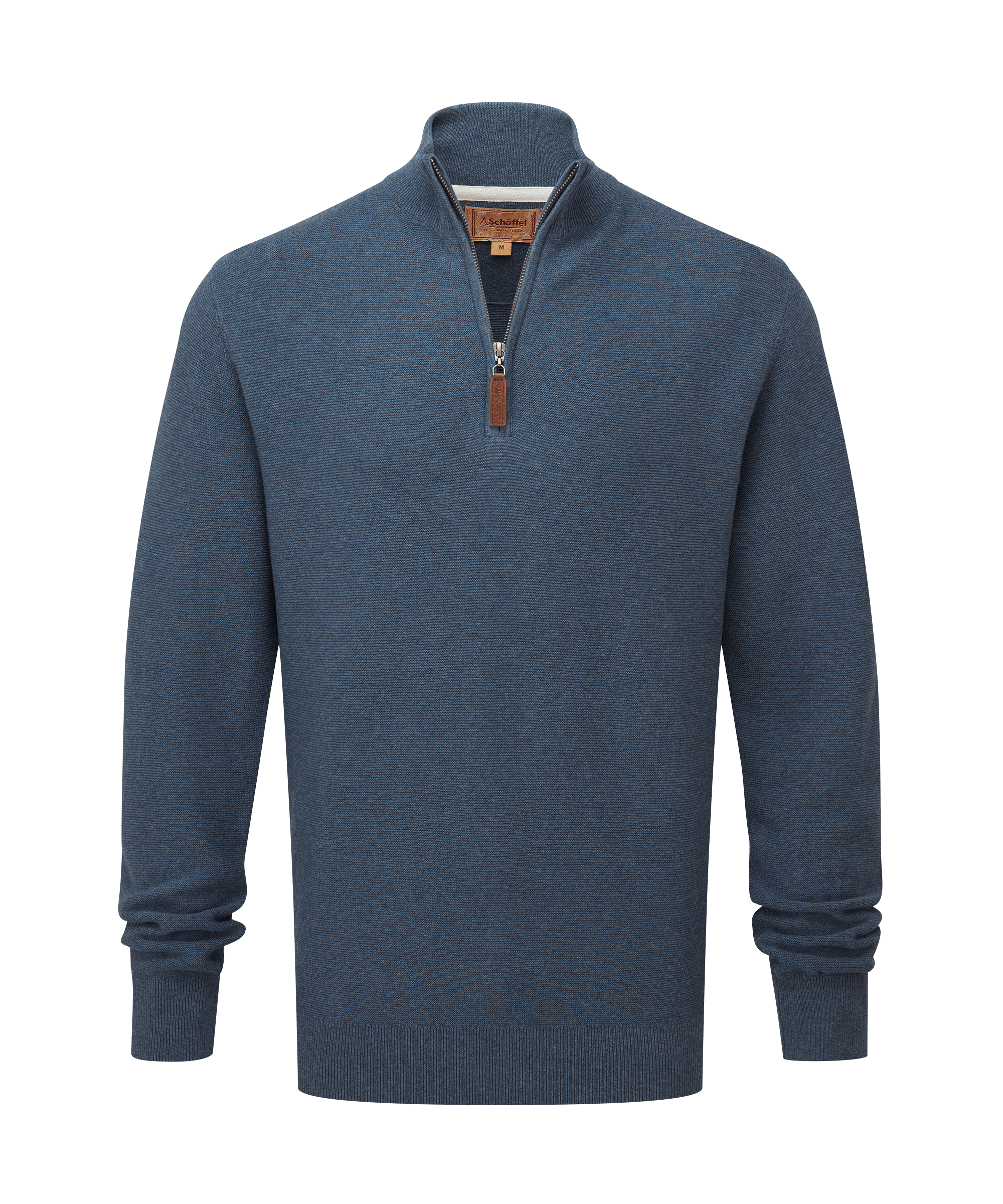 An image of the Schoffel Porthleven 1/4 Zip Jumper