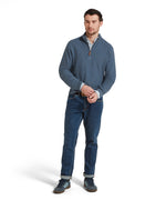 An image of the Schoffel Porthleven 1/4 Zip Jumper