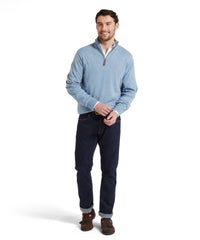 An image of the Schoffel Porthmeor 1/4 Zip Jumper