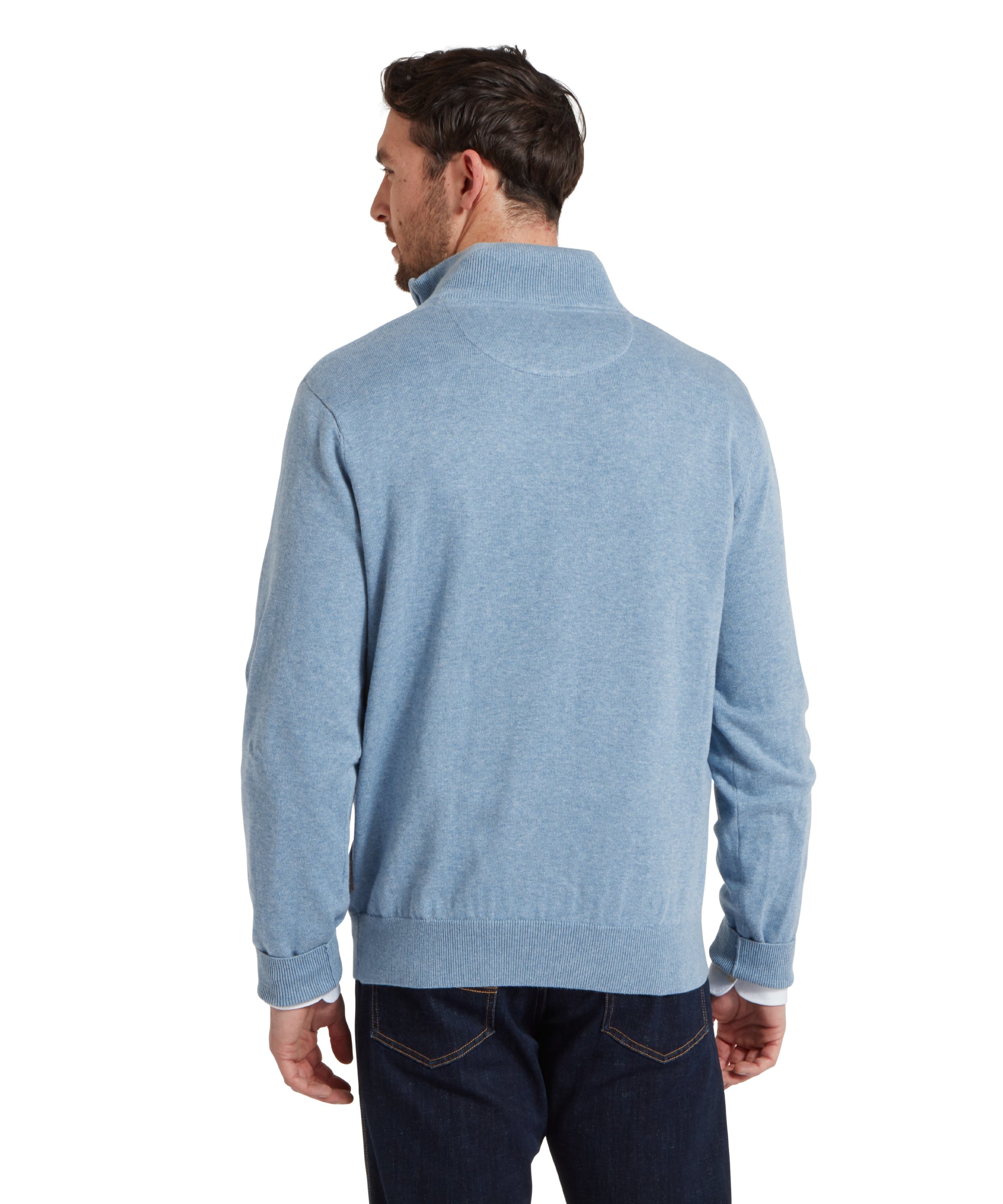 An image of the Schoffel Porthmeor 1/4 Zip Jumper