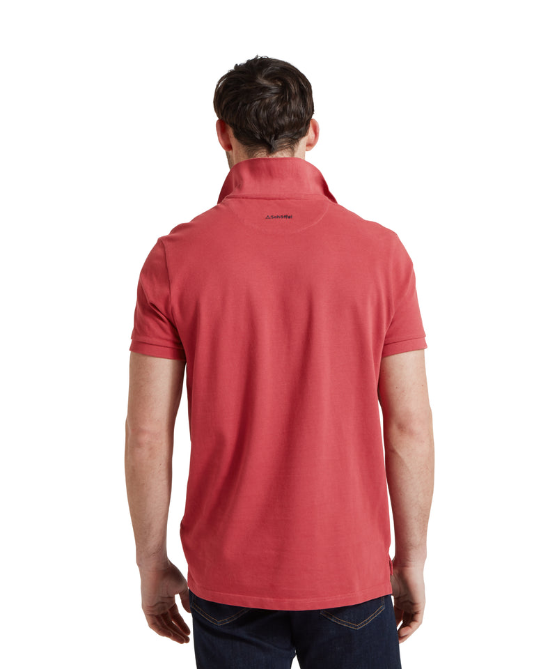 An image of the Schoffel St Ives Garment Dyed Polo Shirt