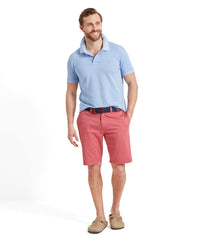 An image of the Schoffel St Ives Garment Dyed Polo Shirt