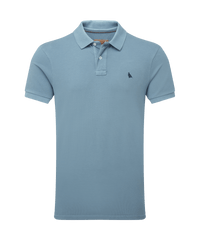 An image of the Schoffel St Ives Garment Dyed Polo Shirt