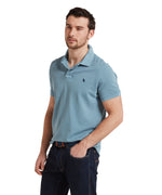 An image of the Schoffel St Ives Garment Dyed Polo Shirt