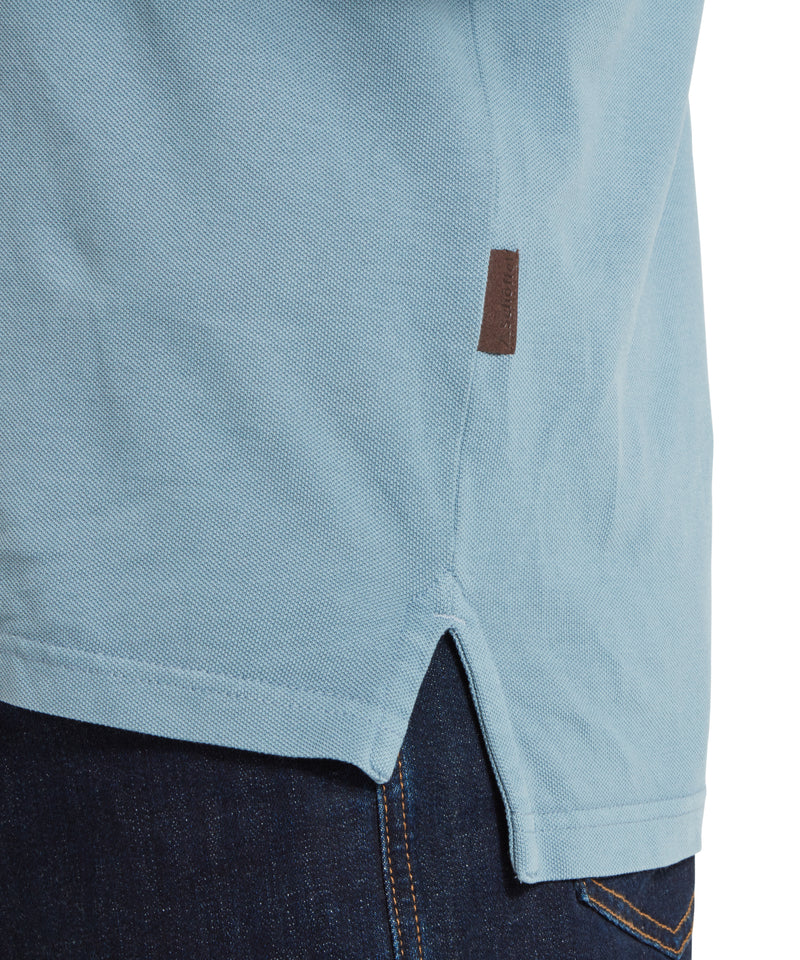 An image of the Schoffel St Ives Garment Dyed Polo Shirt