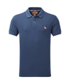An image of the Schoffel St Ives Garment Dyed Polo Shirt