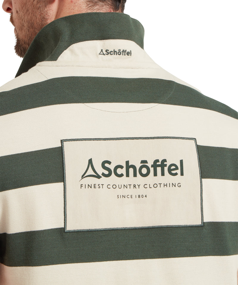 An image of the Schoffel St Ives Heritage Polo Shirt