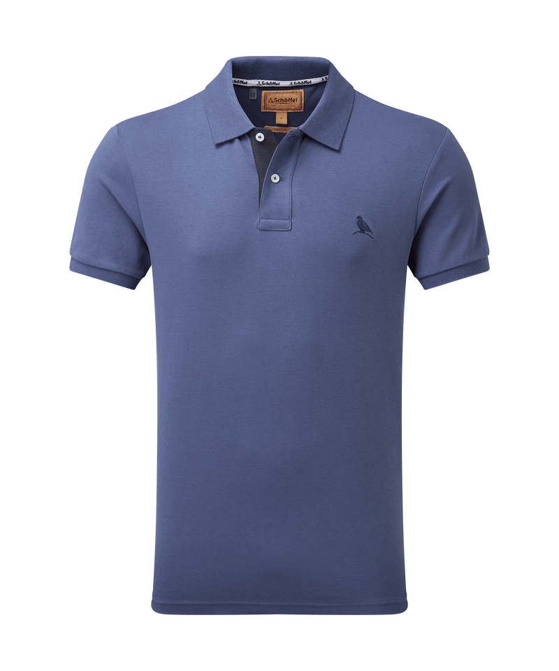 An image of the Schoffel St Ives Jersey Polo Shirt