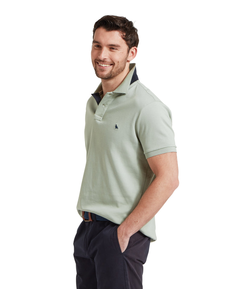 An image of the Schoffel St Ives Jersey Polo Shirt