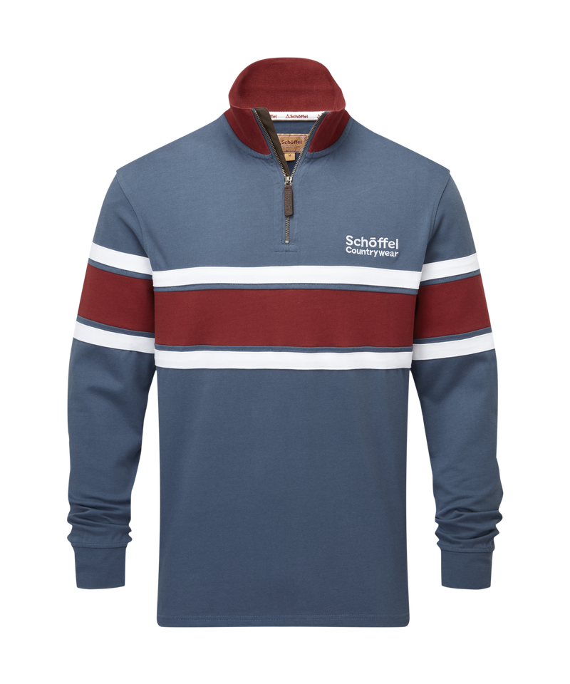 An image of the Schoffel Unisex Exmouth Heritage 1/4 Zip