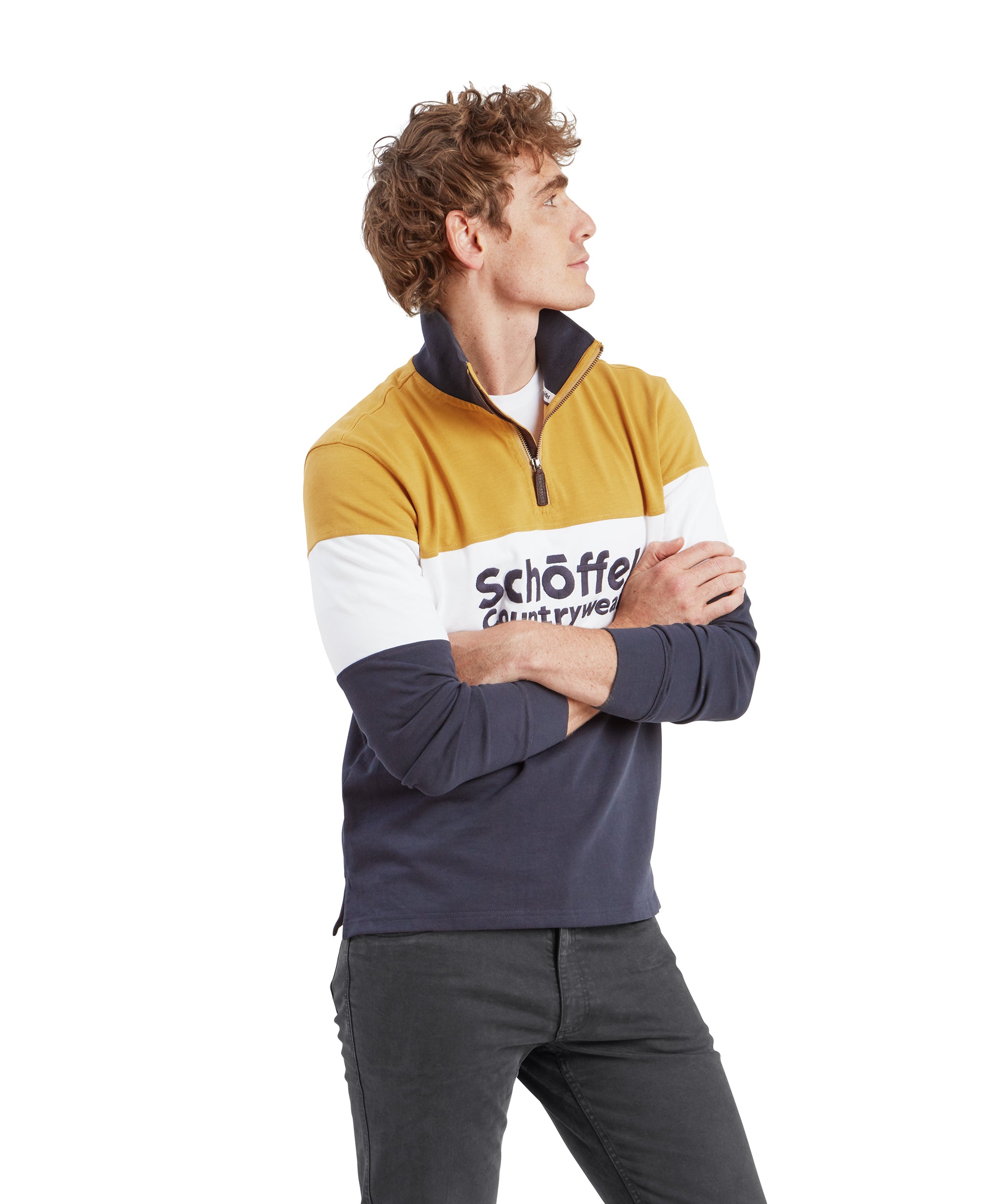 An image of the Schoffel Unisex Exeter Heritage 1/4 Zip