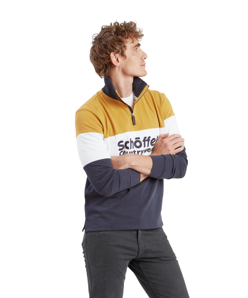 An image of the Schoffel Unisex Exeter Heritage 1/4 Zip