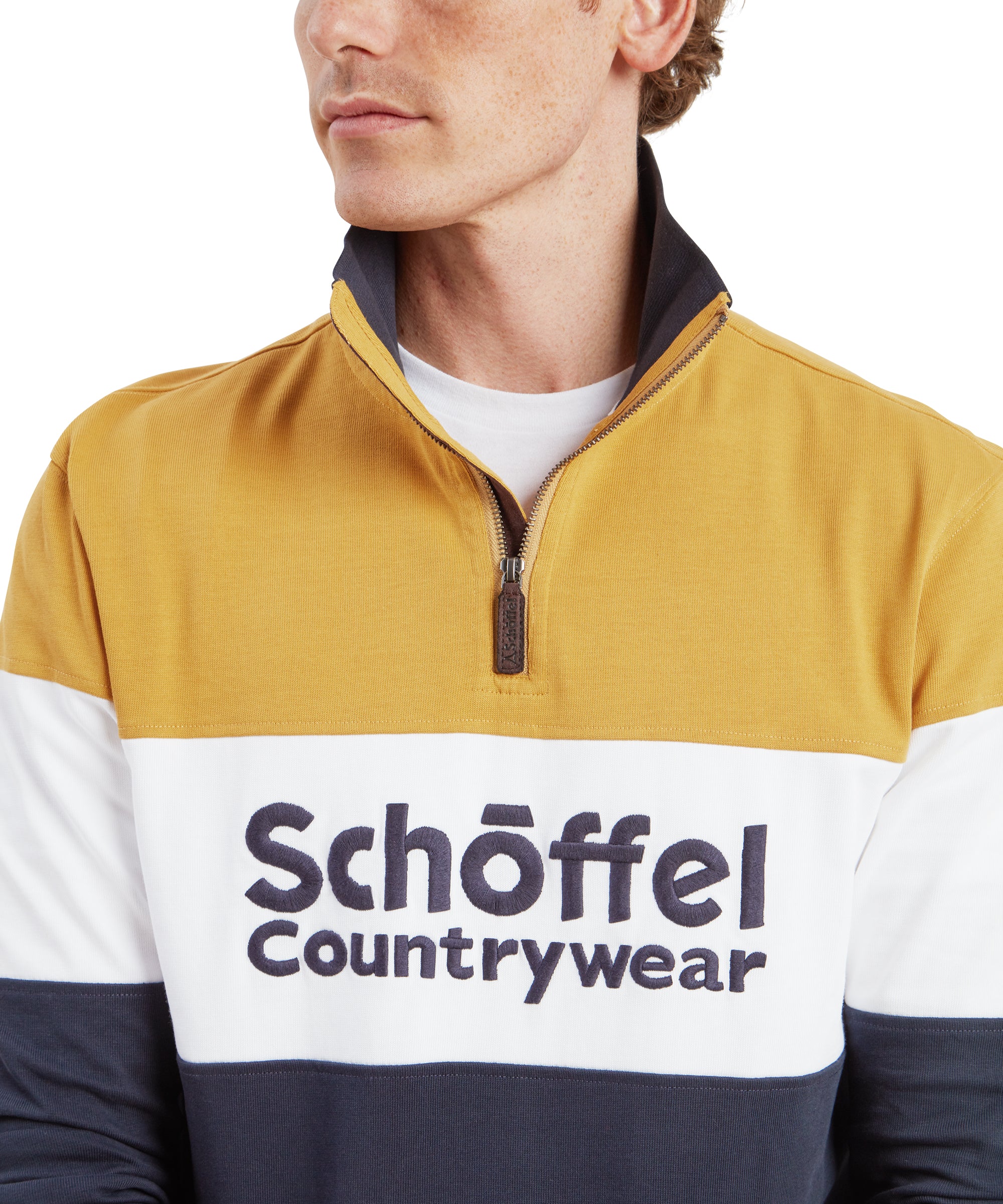 An image of the Schoffel Unisex Exeter Heritage 1/4 Zip