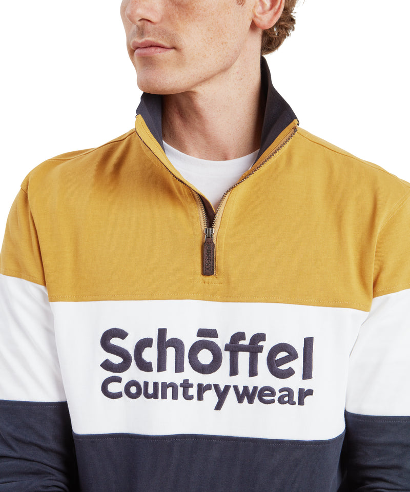 An image of the Schoffel Unisex Exeter Heritage 1/4 Zip