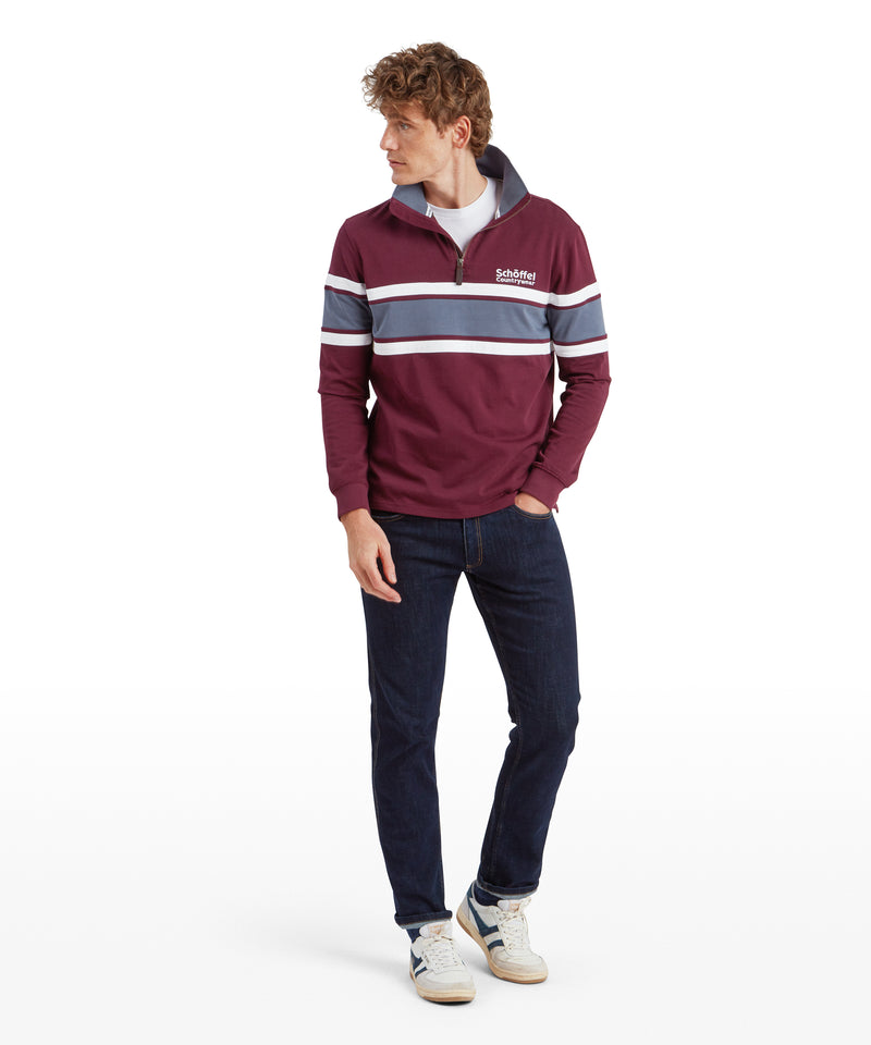 An image of the Schoffel Unisex Exmouth Heritage 1/4 Zip