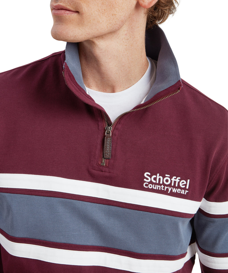 An image of the Schoffel Unisex Exmouth Heritage 1/4 Zip