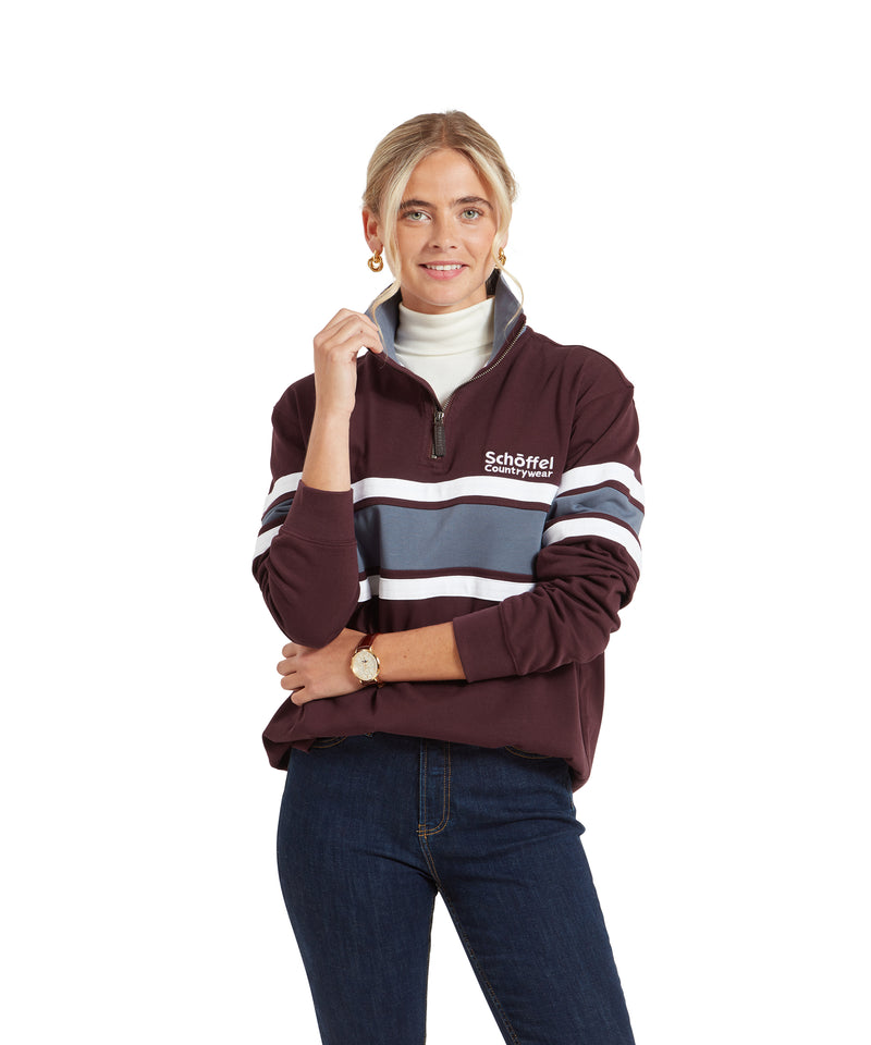 An image of the Schoffel Unisex Exmouth Heritage 1/4 Zip