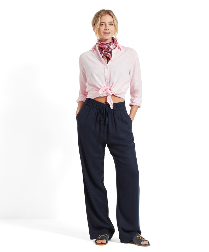 An image of the Schoffel Daphne Linen Trousers