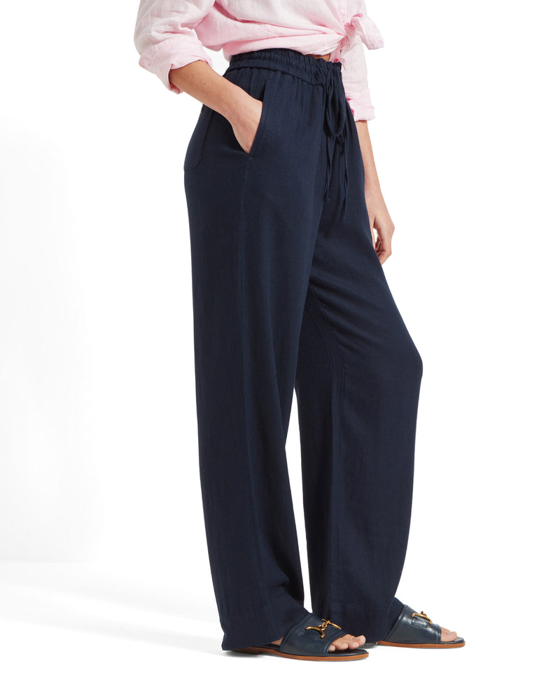 An image of the Schoffel Daphne Linen Trousers