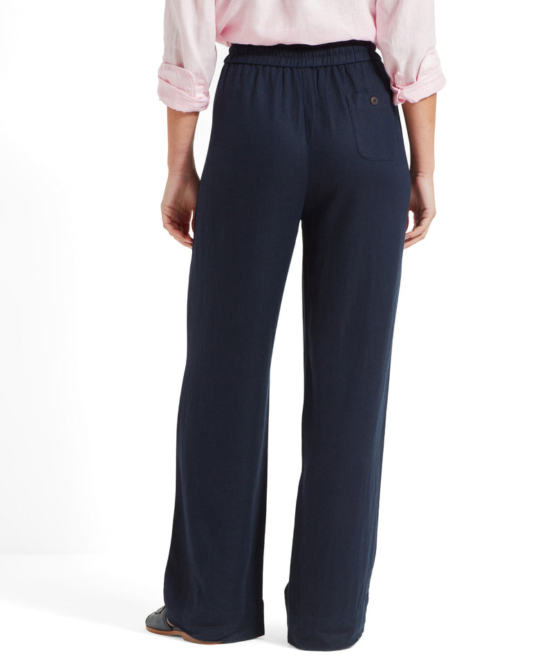 An image of the Schoffel Daphne Linen Trousers