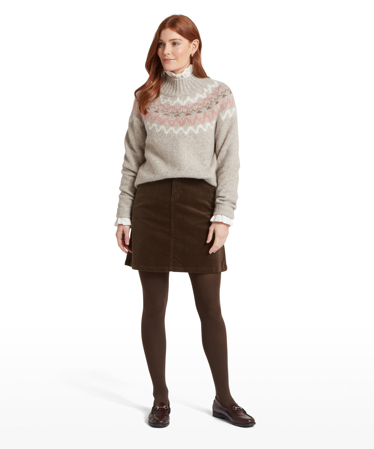 An image of the Schoffel Evie Fairisle Jumper
