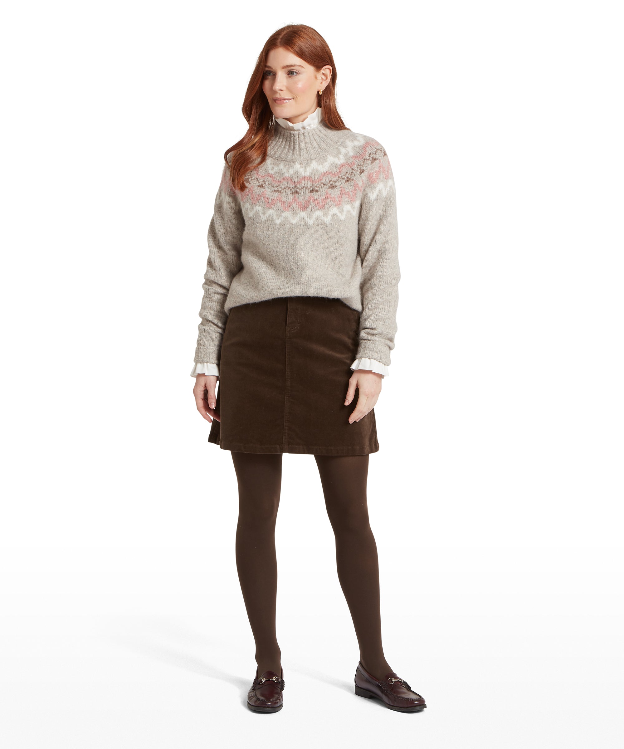 An image of the Schoffel Evie Fairisle Jumper
