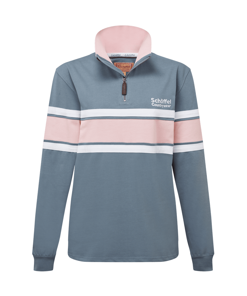 An image of the Schoffel Women's Exmouth Heritage 1/4 Zip