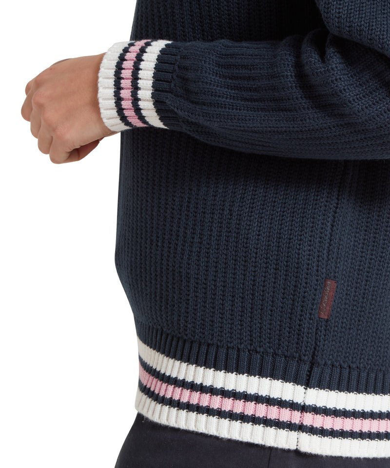 An image of the Schoffel Havelet Bay 1/4 Zip Jumper