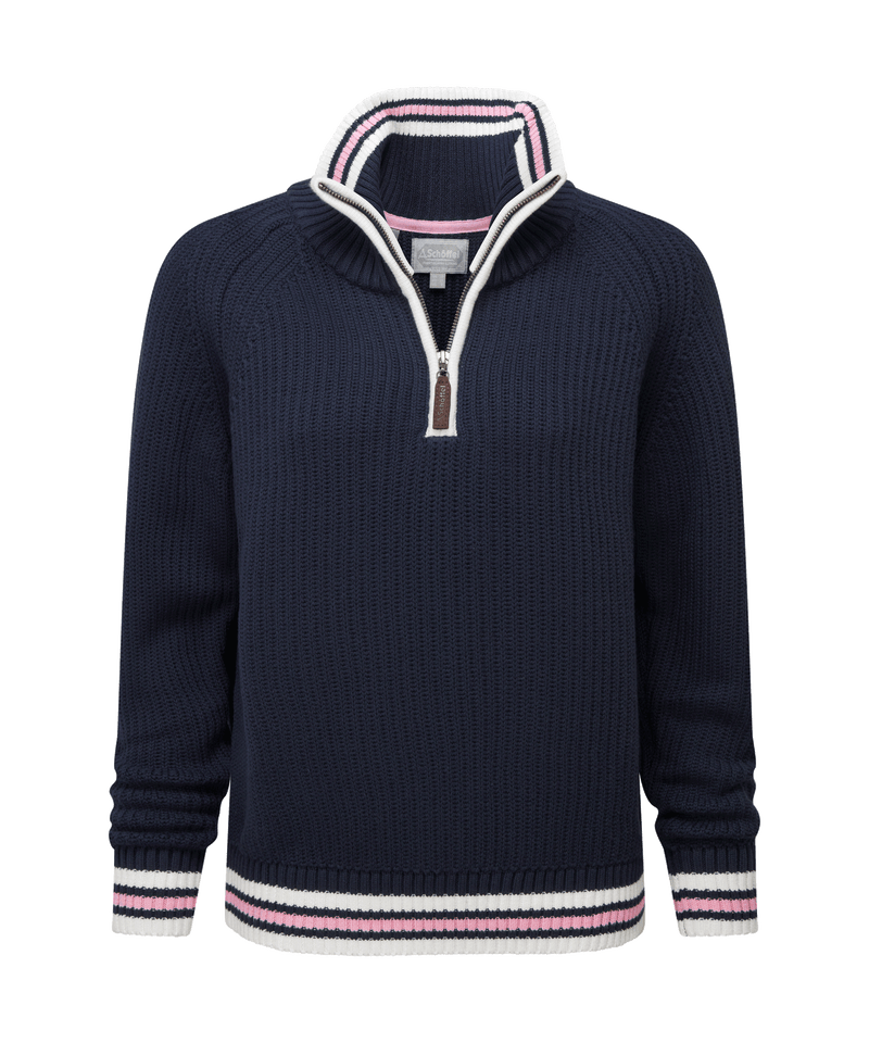 An image of the Schoffel Havelet Bay 1/4 Zip Jumper