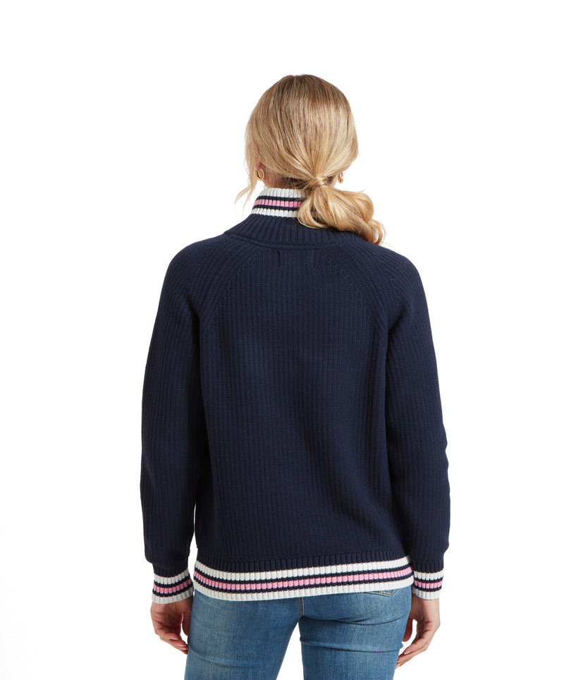An image of the Schoffel Havelet Bay 1/4 Zip Jumper