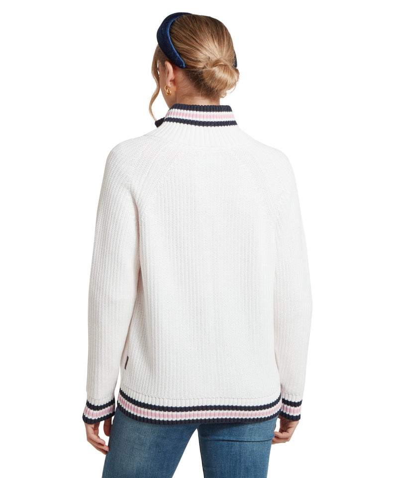 An image of the Schoffel Havelet Bay 1/4 Zip Jumper