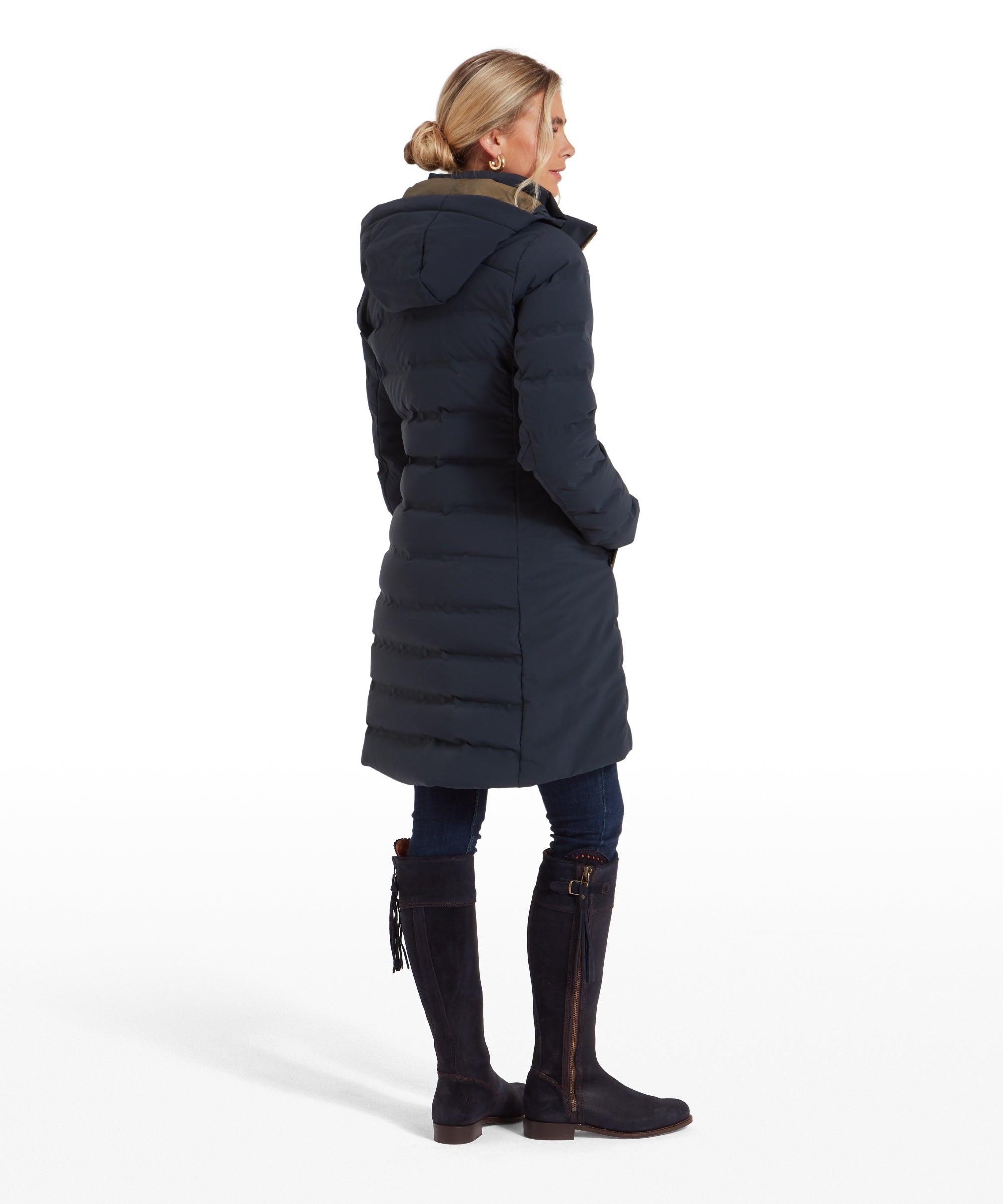 An image of the Schoffel Hurlingham Waterproof Down Coat