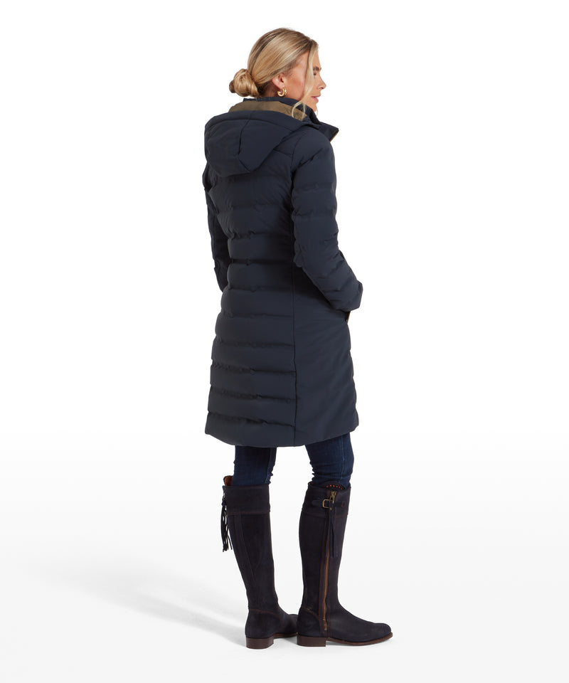 An image of the Schoffel Hurlingham Waterproof Down Coat