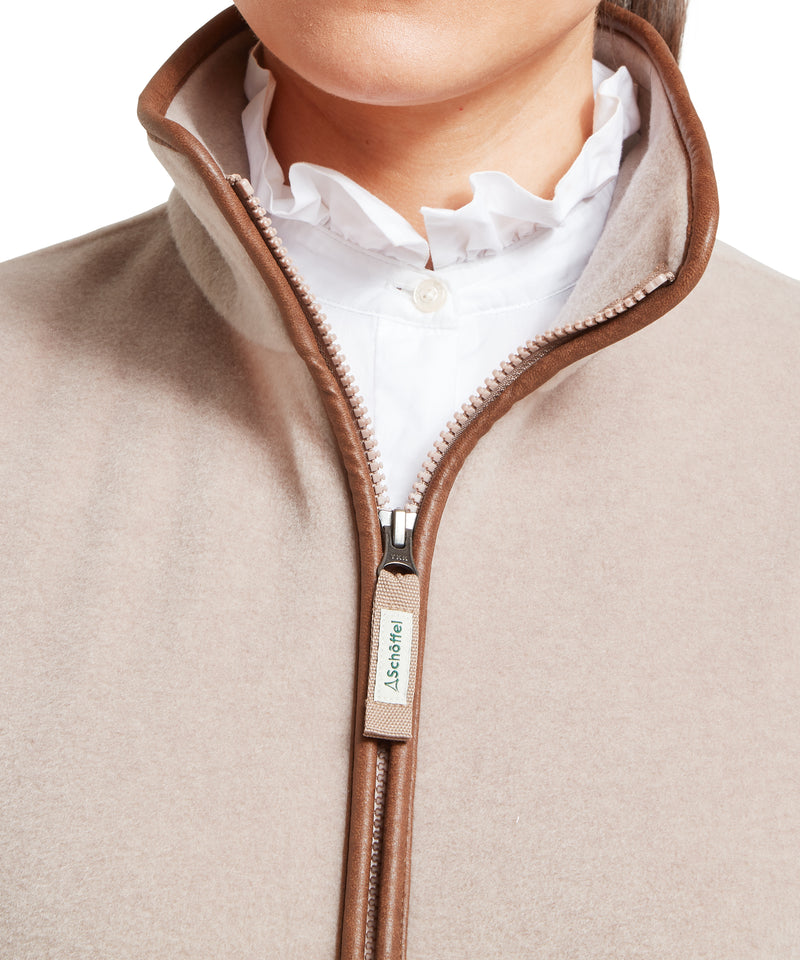 An image of the Schoffel Lyndon Fleece Gilet