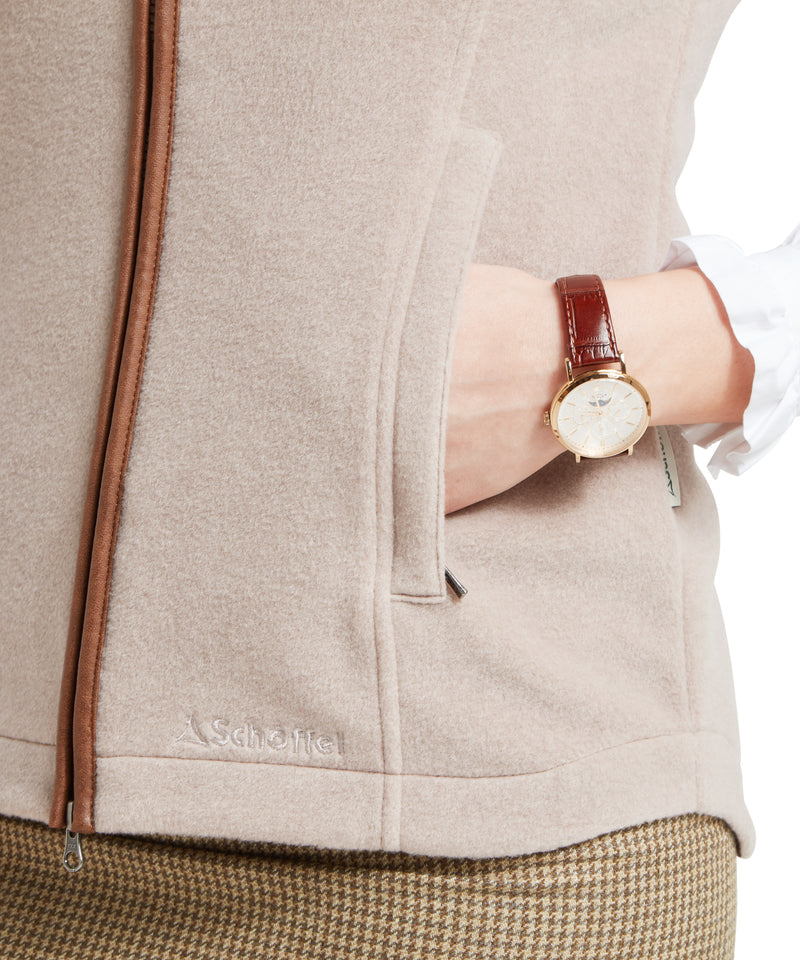 An image of the Schoffel Lyndon Fleece Gilet