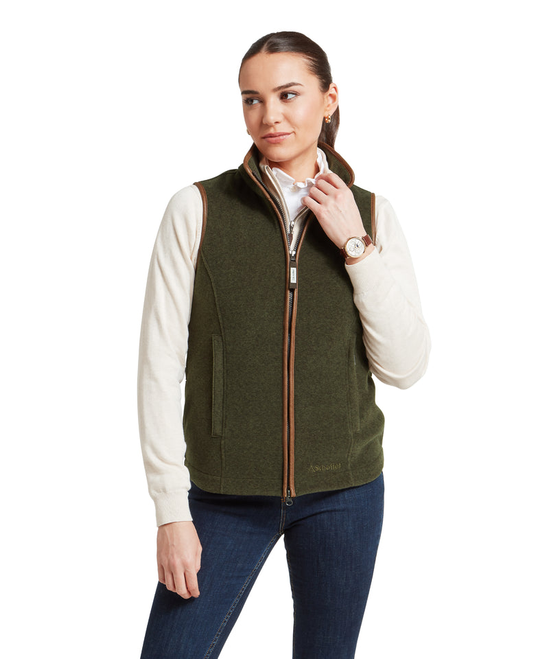 An image of the Schoffel Lyndon Fleece Gilet