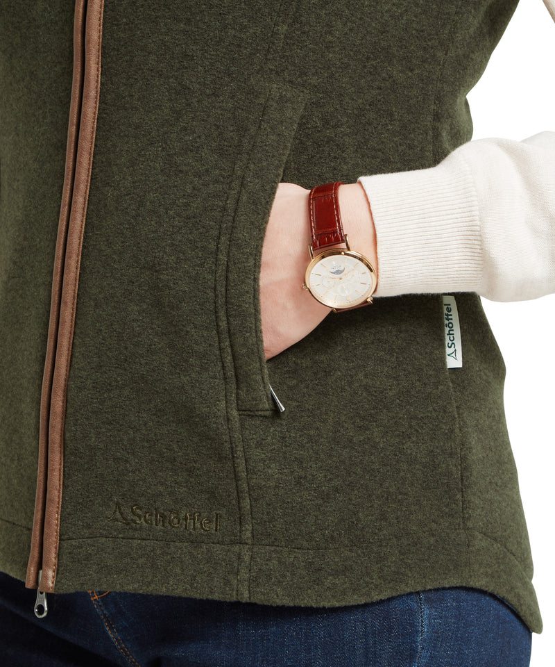 An image of the Schoffel Lyndon Fleece Gilet