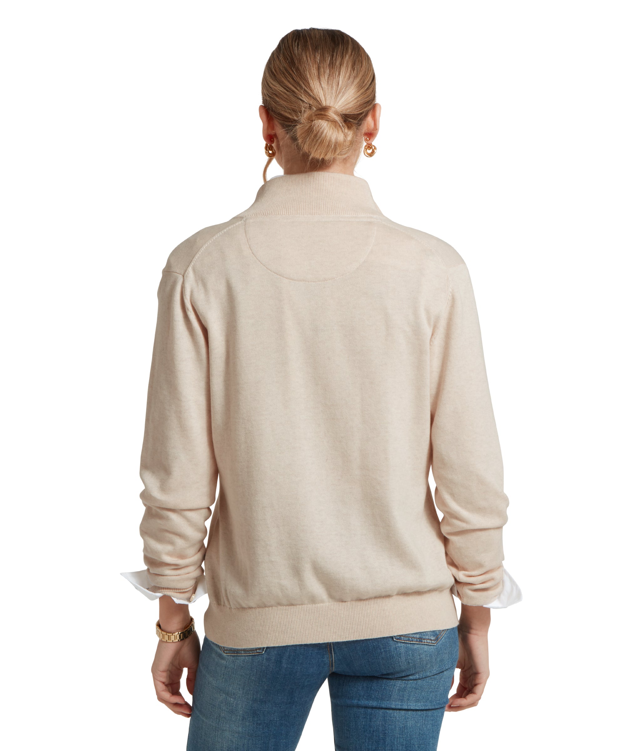 An image of the Schoffel Polperro Pima Cotton 1/4 Zip