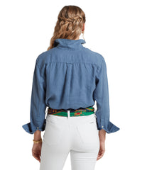 An image of the Schoffel Salthouse Linen Shirt