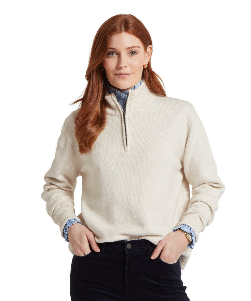 An image of the Schoffel Thoralby 1/4 Zip Jumper