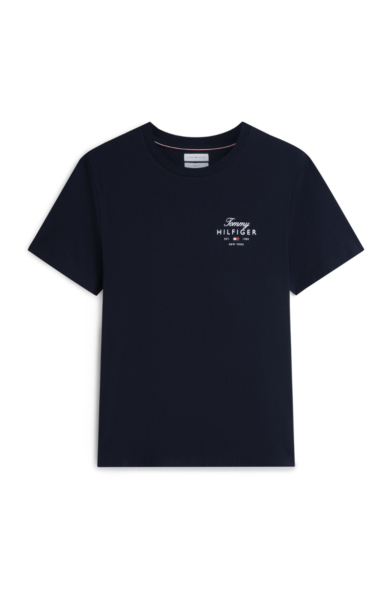 Script Stack Regular Tee