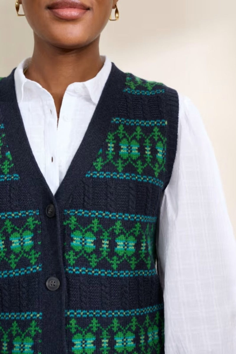 An image of the Seasalt Partridge Waistcoat Vest