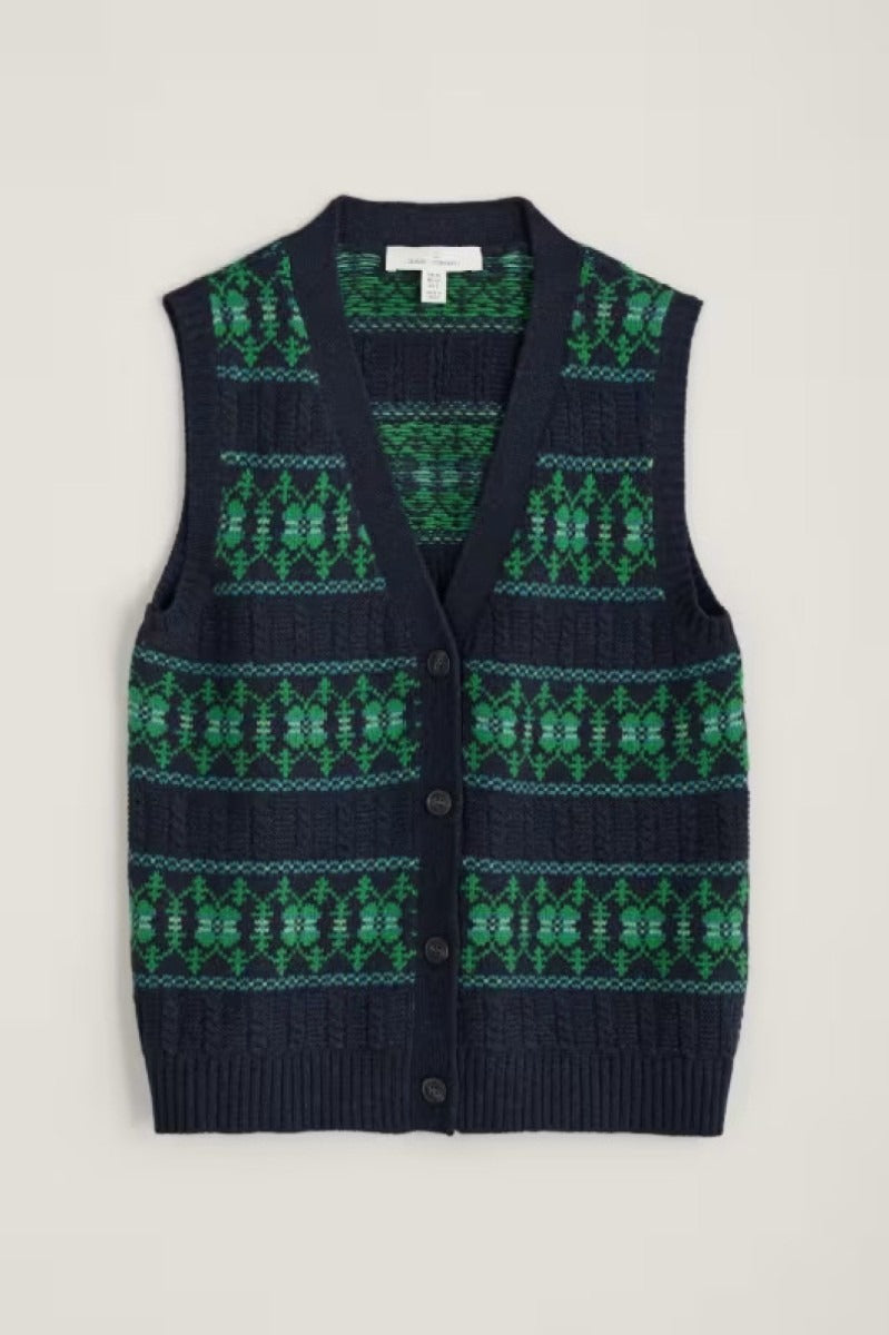 An image of the Seasalt Partridge Waistcoat Vest