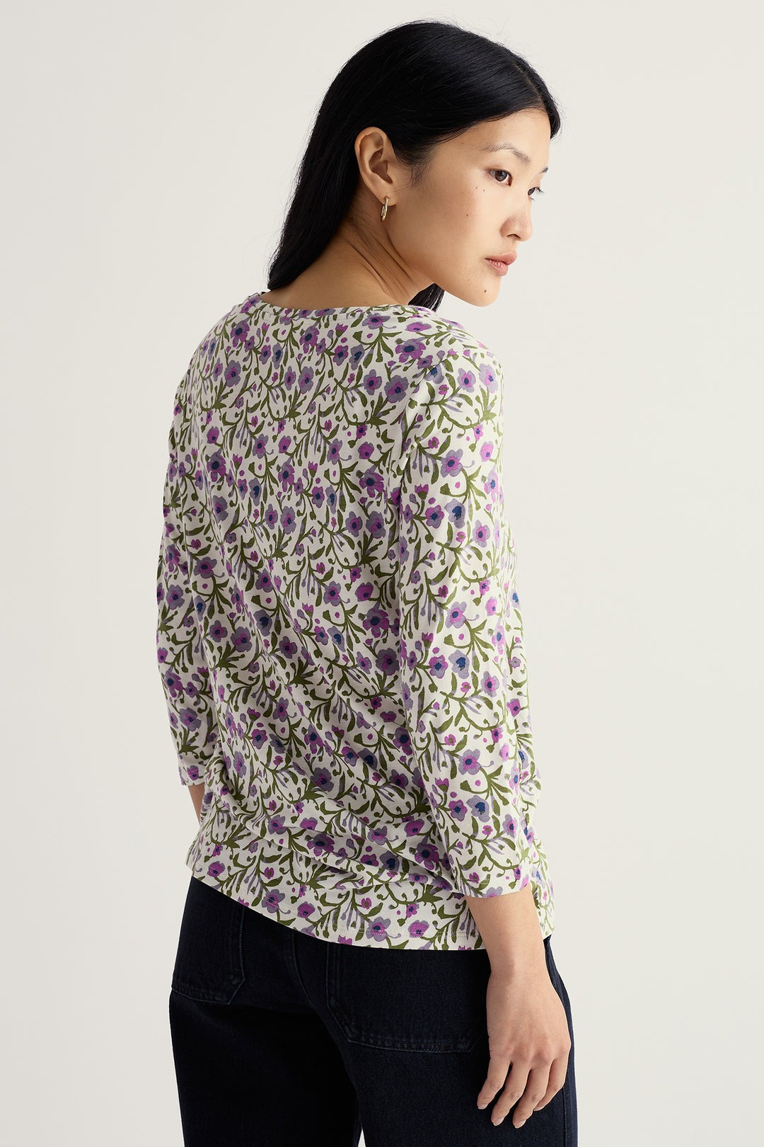 An image of the Seasalt 3/4 Kellow Top