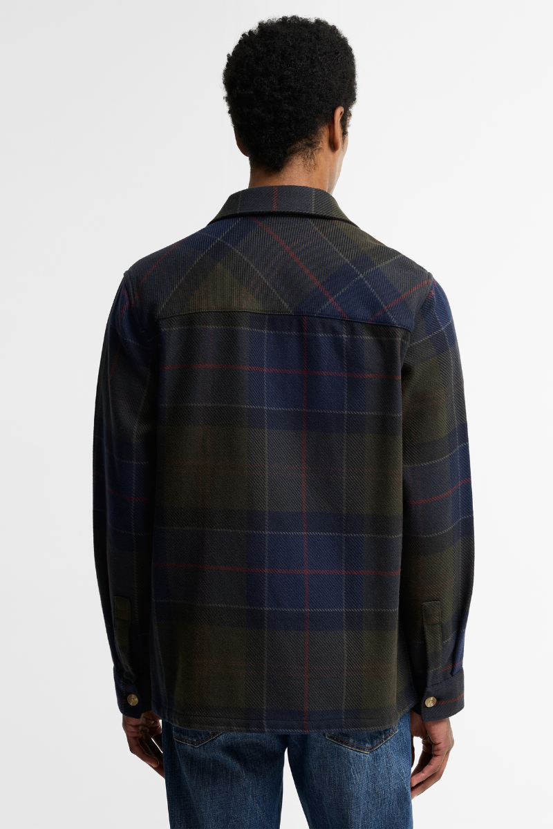 Oversized Tartan Overshirt
