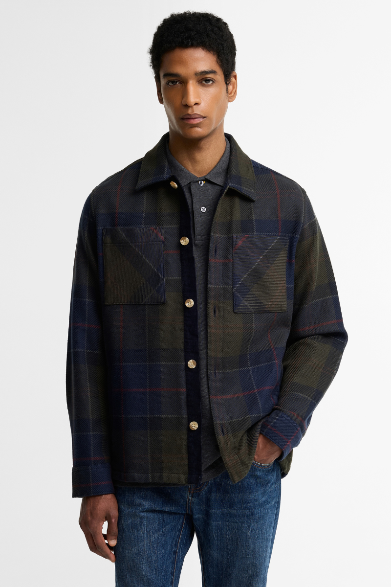 Oversized Tartan Overshirt