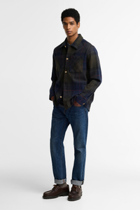 Oversized Tartan Overshirt