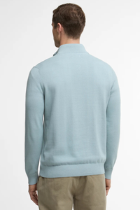 An image of the Barbour Lingwood Compact Cotton Half Zip Sweater