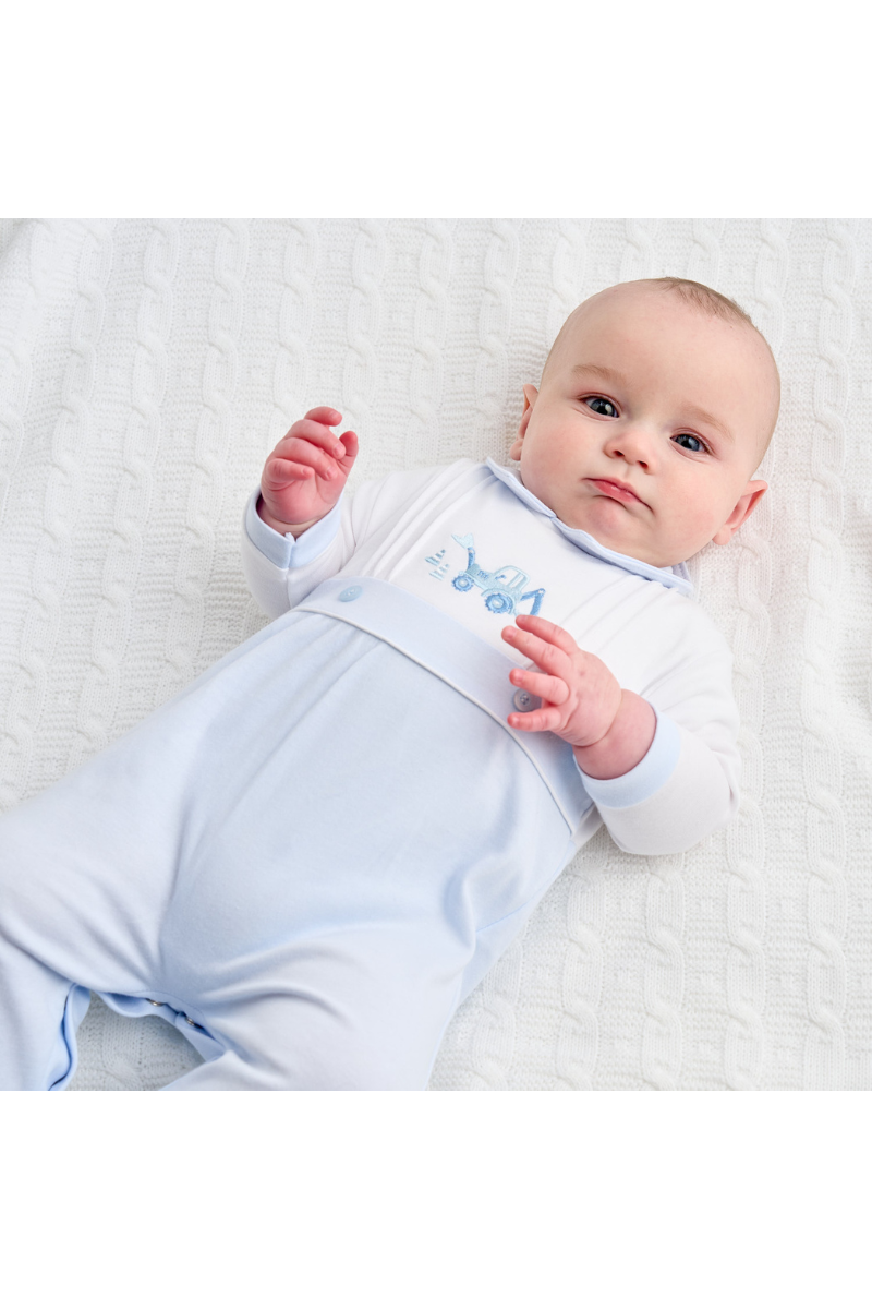 Digger & Cones Pintuck Sleepsuit